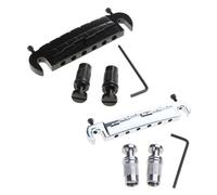 Ponte Parti di Ricambio 6 Corde Chitarra Integrato Ponte Sella Cordiera Senza Codice Avvol