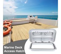 Ponte per Barca, Portello da Ponte Rettangolare per Barca, Accessori Marini Antiscivolo E Facile Da Installare per Yacht, Camping-Car, Kayak E Navigazione