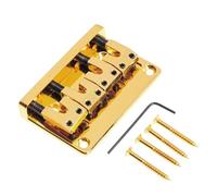 Ponte per basso a 4 corde per basso hardware per chitarra ponti per basso elettrico struttura metallica per uso studio teatrale