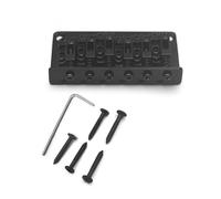 Ponte per basso a 6 corde Hardware Struttura in lega Ponti per chitarra elettrica per uso Studio Stage Doppio canale