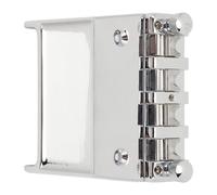 Ponte per Basso Elettrico a 4 Corde, Ponte per Basso con Sella a Rullo in Lega di Zinco Regolabile, per Basso, Look Vintage, Pratica Quotidiana, Performance Sul Palco