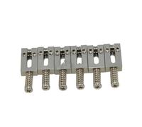 Ponte Per Chitarra 1 Set Chitarra Elettrica Ponte Tremolo Sella A Rulli In Acciaio Inossidabile 10,5 Mm/10,8 Mm 11,2 Mm 6 Pezzi(10.5mm)