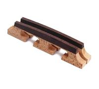 Ponte Per Chitarra 2 Pezzi Di Ponti Per Banjo A 6 Corde In Palissandro Parti Per Strumenti A Corda A Tre Gambe