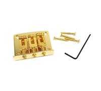 Ponte per chitarra a 3 corde con viti e chiave fissa a carico superiore per chitarra Cordiera per chitarra ponte fisso ponte a sella hardtail