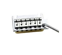 Ponte Per Chitarra Acustica 1 Set 2 Post Point Chitarra Elettrica Ponte Tremolo Base A Sella In Ottone Molla GG2001(CR)