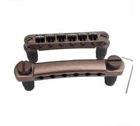 Ponte Per Chitarra Acustica Cordiera Standard Per Chitarra Con Sella A Rullo Barra Di Arresto Con Ancore E Borchie Per LP(BR)