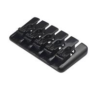 Ponte Per Chitarra Acustica Le Corde Del Ponte Per Basso Elettrico A 5 Corde Passano Attraverso La Cordiera In Metallo(Black)