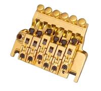 Ponte Per Chitarra Assemblaggio Doppio Bloccaggio Vintage Del Ponte Tremolo Per Accessori Chitarra Elettrica Parti Di Strumenti Musicali(Gold)