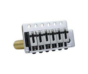 Ponte Per Chitarra Classica 1 Set Chitarra Elettrica Ponte Tremolo Base Sella In Ottone Molla GG1001(CR)