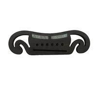 Ponte per chitarra classica acustica in legno duro con barba completa in ebano