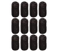 Ponte per Chitarra da 12 Pezzi, Viti Elettriche in Metallo Leggere e Resistenti Alle Sbavature, Set Pratico e Robusto, Antiruggine (BLACK)