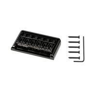 Ponte per chitarra elettrica a 6 corde con viti e chiave fissa Hardtail ponte sella parti di ricambio per chitarra facile da usare