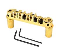 Ponte per chitarra elettrica a 6 corde, selle a rullo in metallo, ricambio per ponte per chitarra, ponte regolabile per selle a rullo