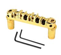 Ponte per chitarra elettrica a 6 corde, selle a rullo in metallo, ricambio per ponte per chitarra, ponte regolabile per selle a rullo