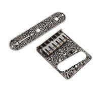 Ponte per chitarra elettrica, ponte di sella ad alta durezza 6 regolabile per strumento a corda