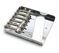 Ponte Per Chitarra Elettrica Selle In Ottone Ponte Per Cordiera Per Chitarra Ponte Per Chitarra In Argento Cromato(Chrome Left)