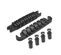 Ponte per chitarra elettrica Split Chitarra Ponte Cordiera Selle Individuali Per 6 Corde Chitarre Elettriche Parti di Ricambio