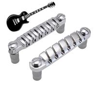 Ponte per chitarra elettrica, Tune-o Matic, ponte sella per chitarra tune-o matic, look classico, fornitura di strumenti per concerti, eventi scolastici, spettacoli dal, scene di ripresa