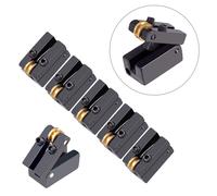 Ponte per chitarra nero per 6 corde per chitarra elettrica con sella a rullo