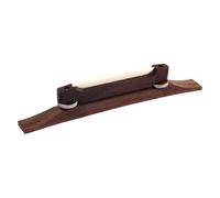 Ponte per chitarra Selle in legno in osso regolabile in altezza Parti del ponte con fondo piatto liscio per musicisti Parti di mandolino durevoli
