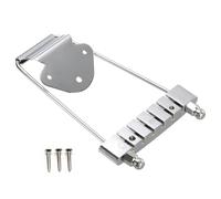 Ponte per chitarra semi cavo per chitarre elettriche a 6 corde, durabilità, lega di zinco, facile installazione, cordiera per chitarre