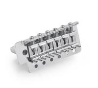ponte per chitarra Set 52,5 Mm Vintage Chitarra Elettrica Single Shake Bridge Sistema Tremolo Tailpiece Ponte Per ST(Silver)