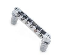 ponte per chitarra Set Un Set Di 12 Corde Ponte Sella Per Chitarra Elettrica LP Cromato