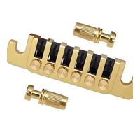 Ponte Per Chitarra Stop Bar Bridge Cordiera Migliora Corda (Color : Silver)