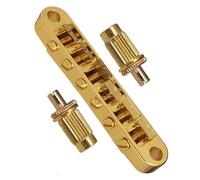 ponte per chitarra Un Set Di Ponticelli A Sella A 6 Corde In Oro Per Accessori Per Chitarra Elettrica, Parti Di Strumenti Musicali