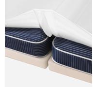 Ponte per Letto Materassi con Lenzuolo Sotto 1800x200cm Unisci Materassi Singoli In Matrimoniale, Riempie lo Spazio tra Cuneo per Materassi, Antiscivolo, Adatto a Coppie e Famiglie