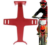 Ponte per moto, robusto supporto anteriore per moto, accessorio di conversione antiscivolo per conducenti, viaggi, officina, garage, cavalletto per sterzo, supporto per moto, cavalletto di