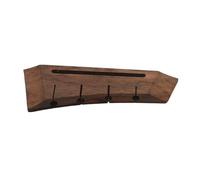 Ponte per ukulele fatto a mano, parte di ricambio in legno massello, accessorio per chitarra acustica per una facile installazione e per migliorare il suono della chitarra estetica