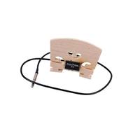 Ponte per violino 1 pezzo con pickup piezoelettrico montato internamente per parti di violino elettrico full size 4/4 accessori violino per principianti