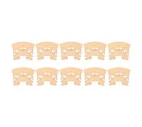 Ponte per Violino 4/4 in Legno di Acero, 10 Pezzi, Dimensione Completa, Stile Barocco - Materiale Durevole, Facile Installazione, Miglioramento Qualità Suono