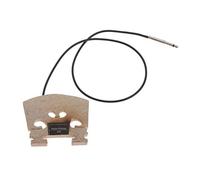 Ponte per violino elettrico con trasduttore piezoelettrico in cristallo montato internamente