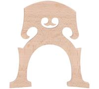 Ponte per violoncello 1/8 in acero, accessorio artigianale per violoncello con risonanza migliorata, design ad uso diretto, sapientemente sagomato per un suono ricco e liscio