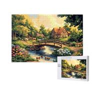 Ponte Puzzle 4000 Pezzi, Paesaggio Puzzle Adatto ad Adulti e Principianti, Giochi Divertenti/Sfidanti/Impossible, DIY Hobby Creativi per Adulti Attività Artigianali, Regali per Uomini/Donne M-368
