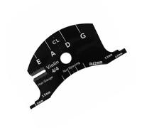 Ponte realizzato con precisione per un perfetto abito 4/4, ponte in metallo per violino aumenta il suono e fornisce un supporto sicuro
