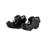 Ponte Rialzo Manubrio Moto Kit Di Sollevamento Manubrio Per NC700X 2012-2013 CNC Per Motocicletta. Morsetto Riser Manubrio Moto(Black)