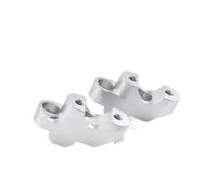Ponte Rialzo Manubrio Moto Morsetto Di Rialzo Per Manubrio Per Motocicletta Per CB750 2023 2024- Adattatore Per Arretramento E Innalzamento Del Manubrio Morsetto Riser Manubrio Moto(Silver)