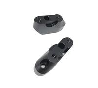 Ponte Rialzo Manubrio Moto Per BMW Per R1200RS Per R1250RS Accessori Per Motociclette Morsetto Di Rialzo Per Manubrio Supporto Per Spostamento Posteriore Morsetto Riser Manubrio Moto(Black)