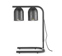 HENDI Scaldavivande a lampade infrarosse, Alluminio, negro