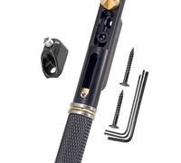 Ponte Singolo Singolo Per Basso Elettrico Ponte Singolo Fisso In Ottone Con Ventola Per Chitarra Elettrica A 6 Corde Senza Testa (Color : Black Single Suit)