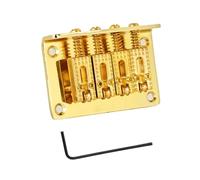 ponte sostitutivo per chitarra Ponte Per Chitarra A Forma Di Palla Codice Per Pianoforte Ponte Per Corde Codice Per Corde Ponte Per Chitarra A Forma Di Scatola Di Sigari A 4 Corde(Golden)
