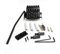 Ponte tremolo a doppia chiusura per chitarra, blocco solido da 34 mm, per chitarra elettrica Floyd Rose, parti di ricambio (nero)