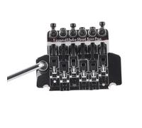 Ponte tremolo in metallo con toni regolabili vibrato design portatile per chitarra elettrica pacchetto completo per Floyd Rose (argento)