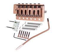 Ponte tremolo per chitarra elettrica a 6 corde con Whammy Bar rame rosso