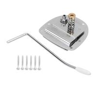 Ponte tremolo per chitarra, vibrato per chitarra, stile vintage, piegatura liscia, passo stabile, in lega, resistenza, parti dello strumento per prestazioni sul palco, 20 x 14 x 5 cm