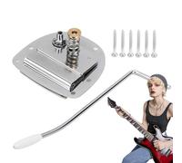 Ponte Tremolo Per Chitarre Elettriche | Chitarre Tremolo - Accessori Vintage Strumenti a Corda In Lega Di Zinco Cordiera Sostituzione Per Gli Amanti della Musica