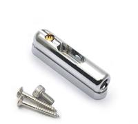 Ponte tubolare per chitarra personalizzato, 8,5 x 41,5 mm, stringa Bridge Bottom Trog Sader Split Tipo Guitar Bridge Nero/Oro/Argento